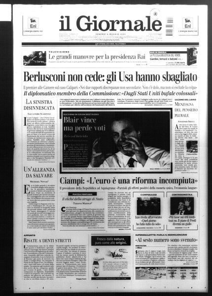 Il giornale : quotidiano del mattino